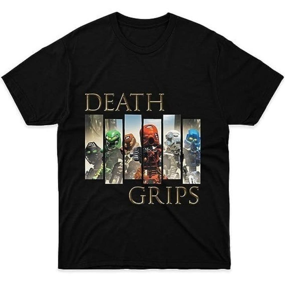 Death Grips Bionicle Toa Mata Experimental Art Mashup Graphic T Shirt